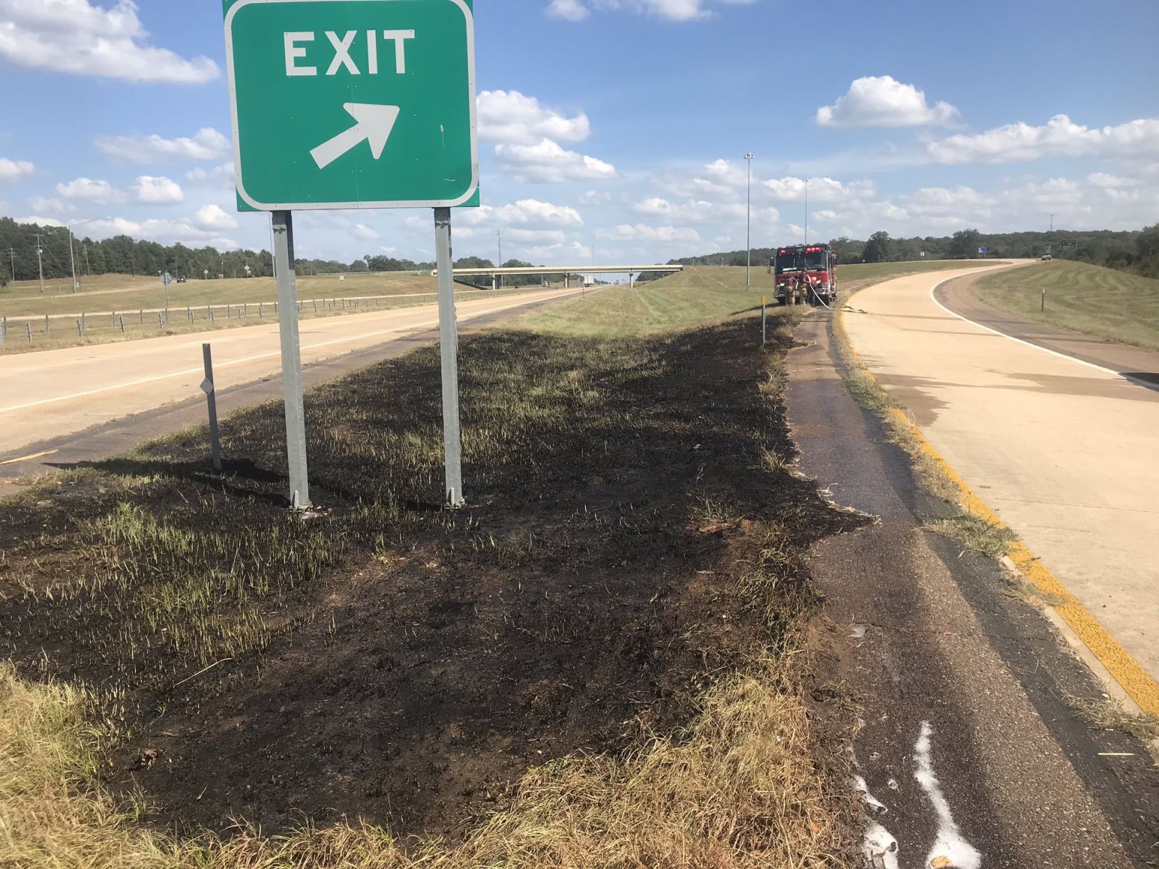 grass fire
